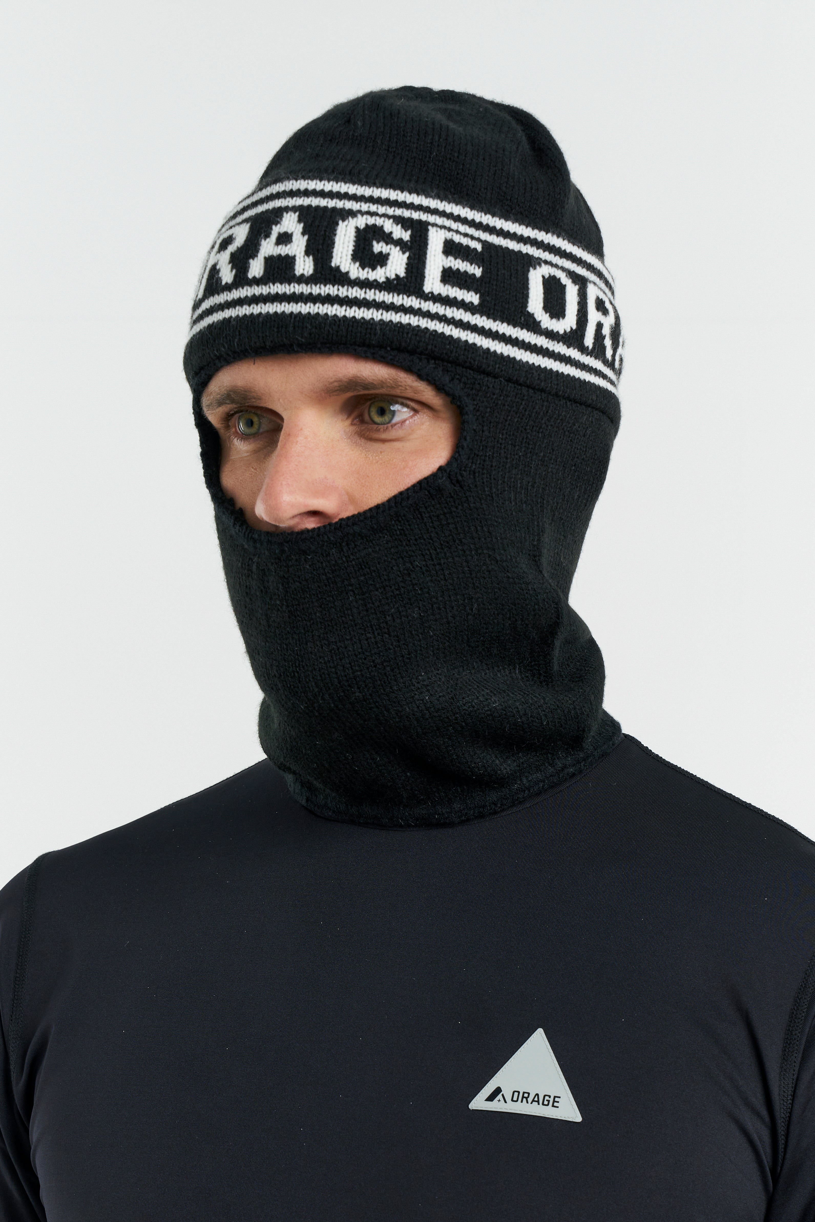 Bonnet masque Bigfoot - Orange flamboyant