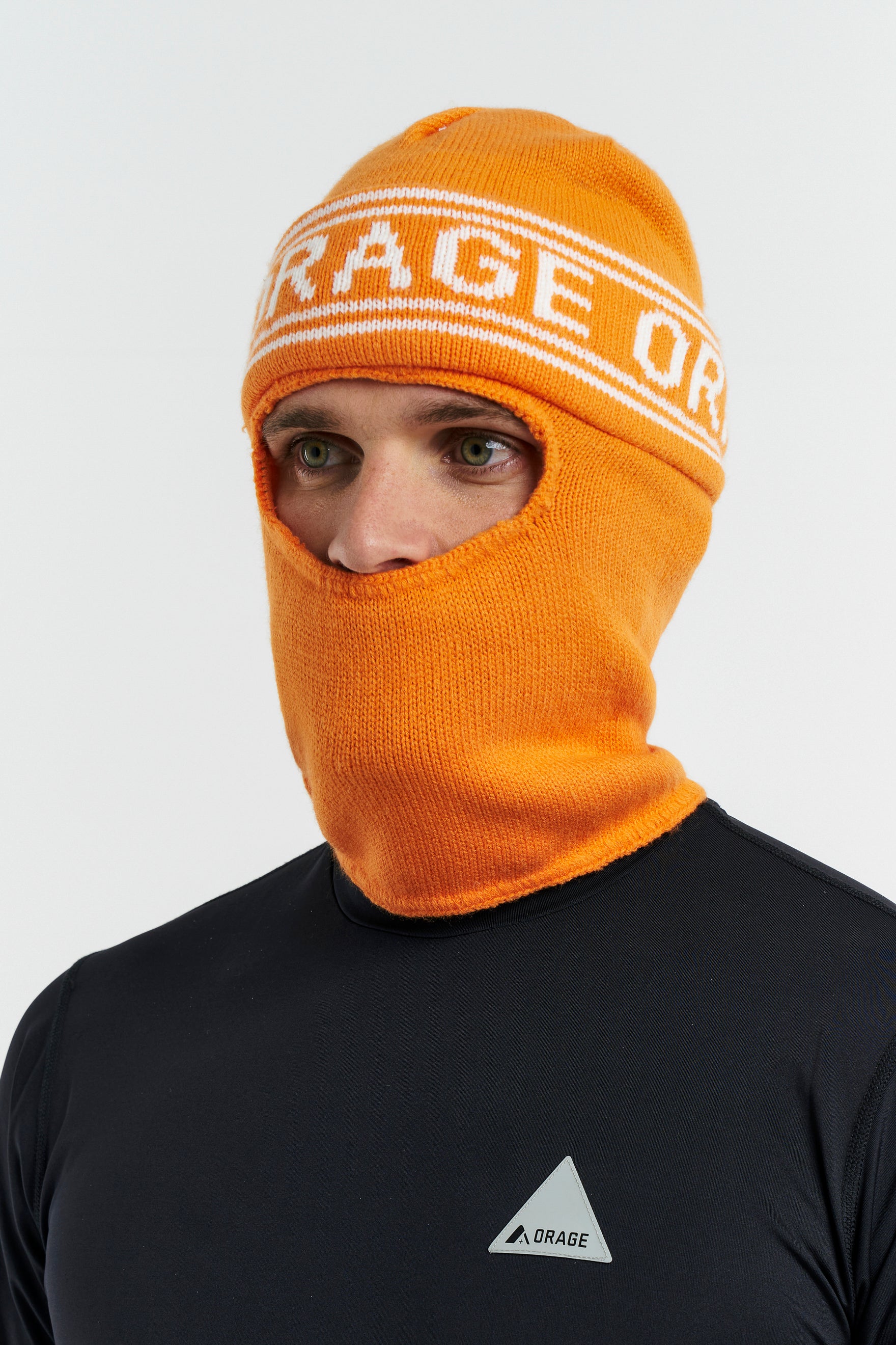Bonnet masque Bigfoot - Orange flamboyant