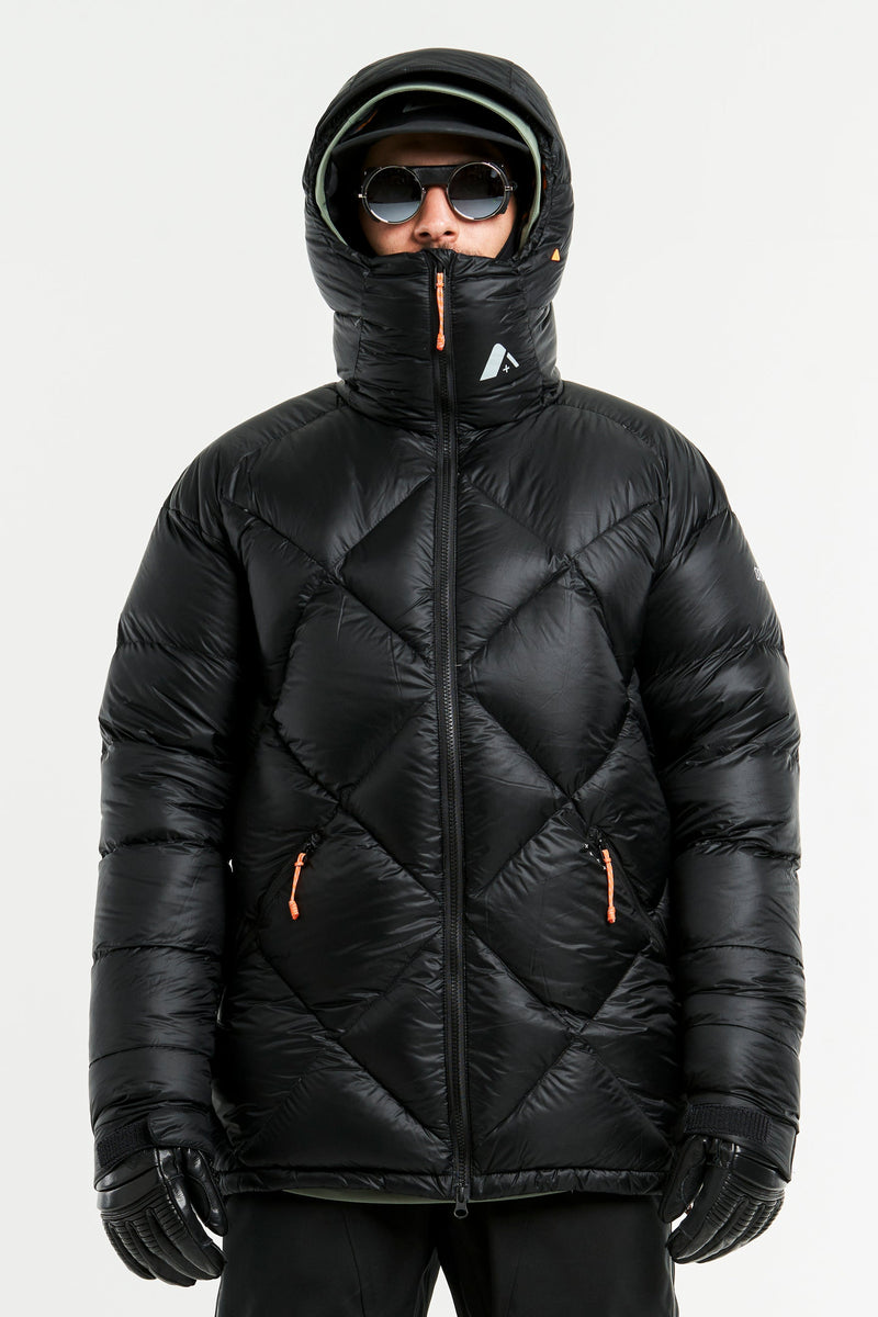 Parka en duvet Elias pour homme - Noir
