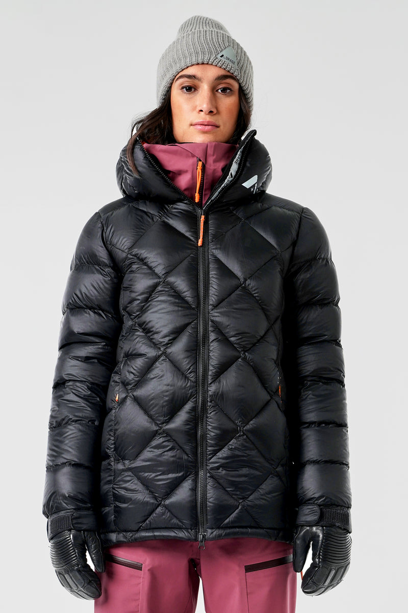 Parka en duvet Whitecap pour femme - Noir