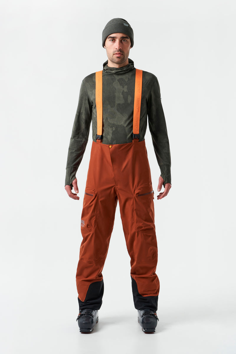 Salopette légère MTN-X Grade 3L pour homme - Terre cuite foncée