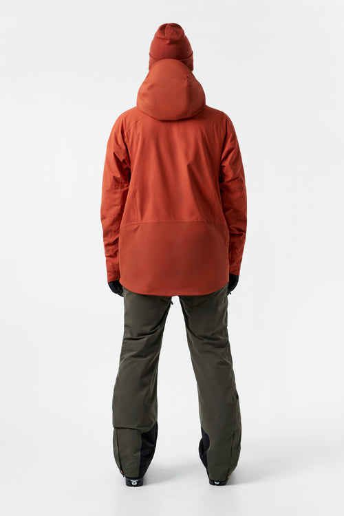 Alaskan Insulated Jacket-Terracotta