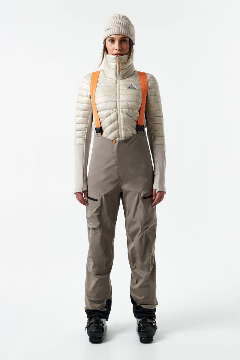 Salopette légère Mtn-X Treeline 3L pour femme - Clay