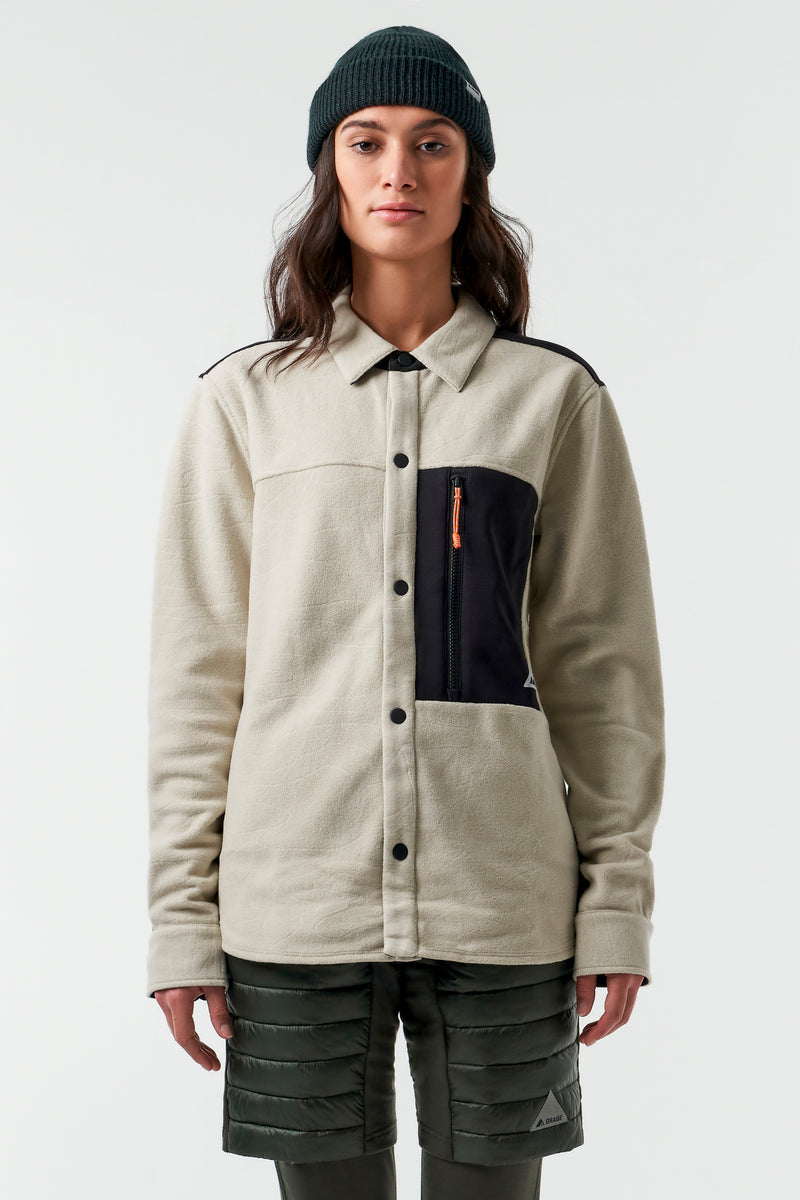 Chemise polaire unisexe Hunter - Bouleau foncé