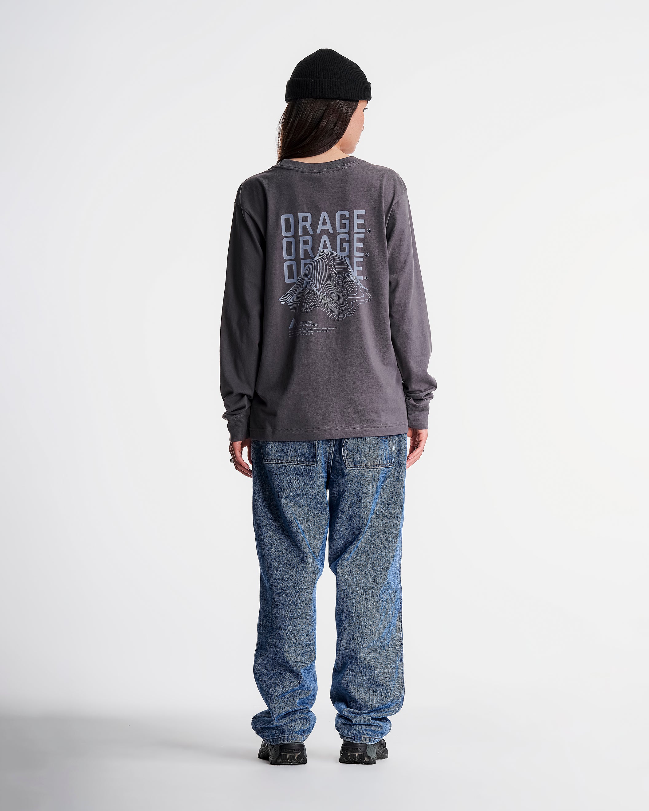 T-shirt unisexe à manches longues Alpine
