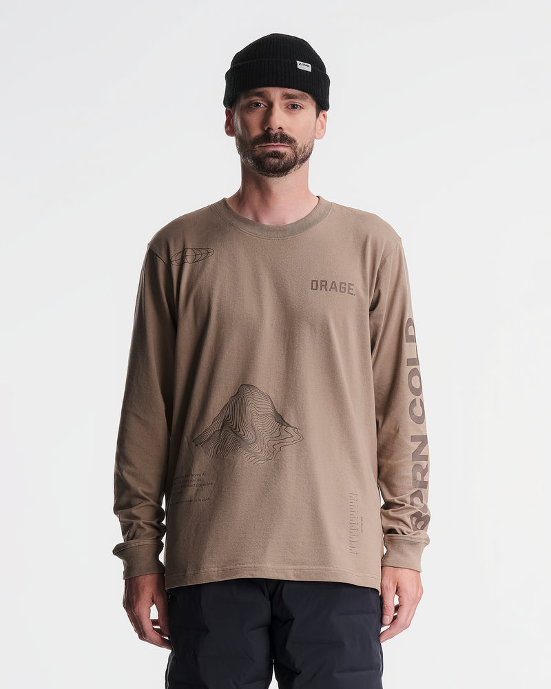 T-shirt unisexe à manches longues Alpine