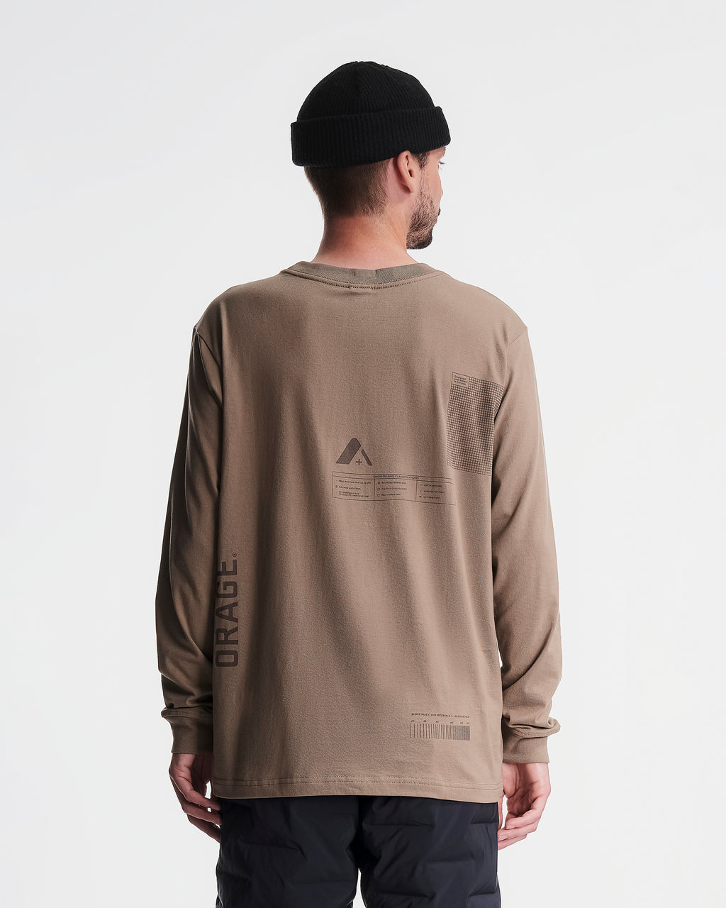 T-shirt unisexe à manches longues Alpine
