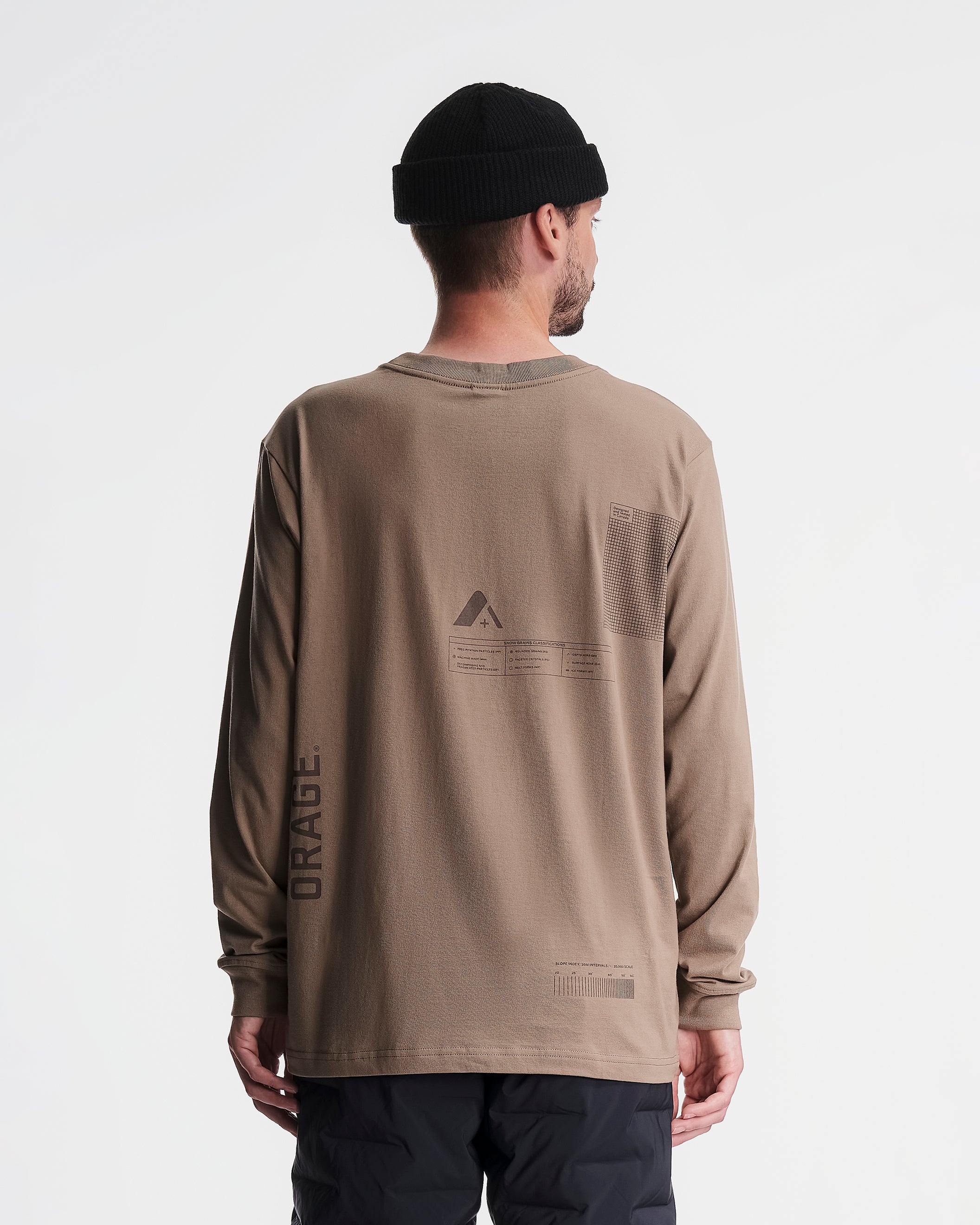 T-shirt unisexe à manches longues Alpine