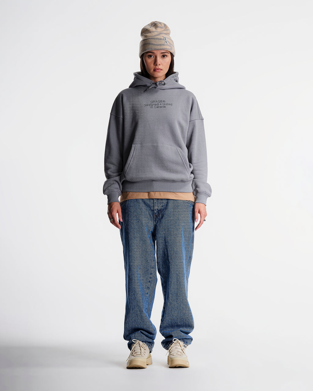 Sweat à capuche alpin unisexe