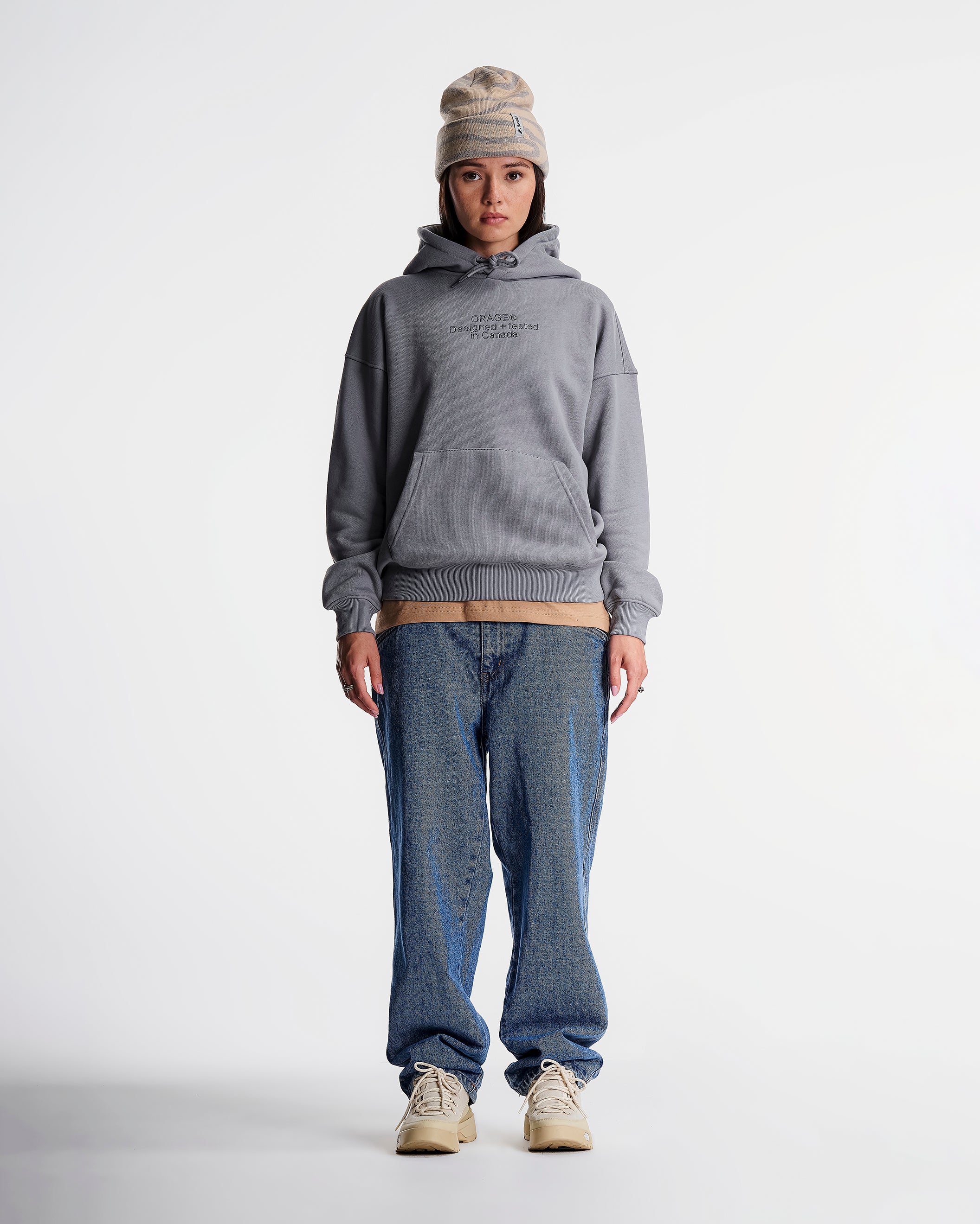 Sweat à capuche alpin unisexe
