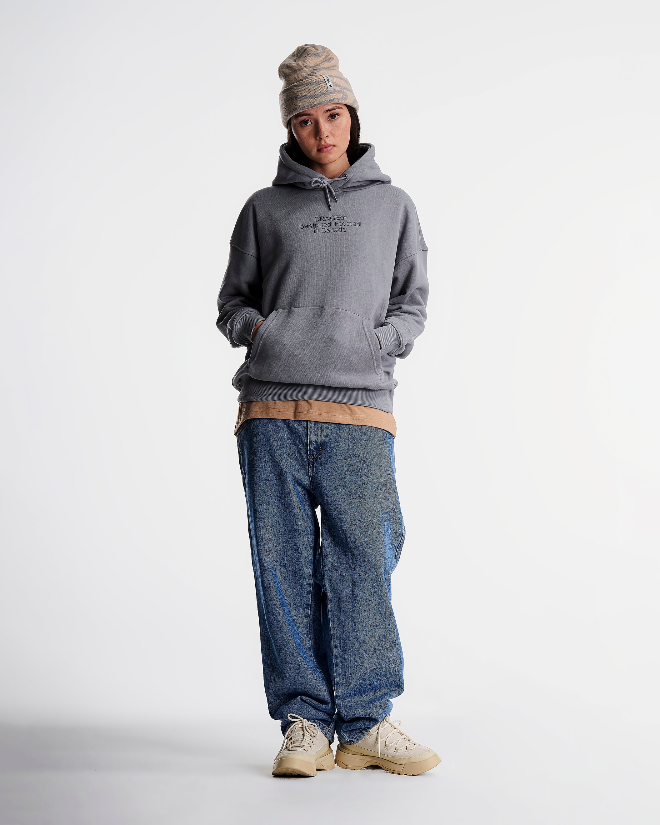 Sweat à capuche alpin unisexe