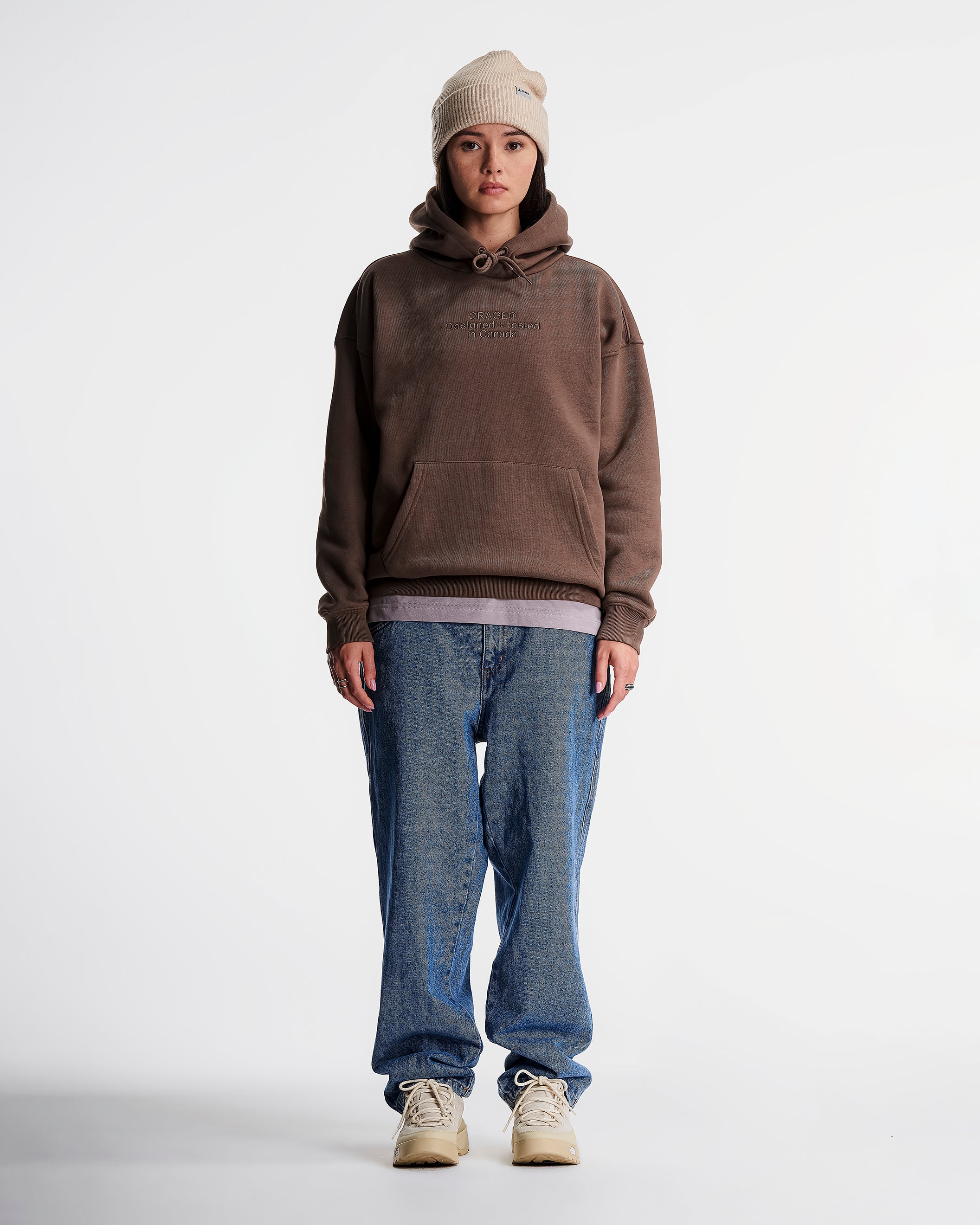 Sweat à capuche alpin unisexe