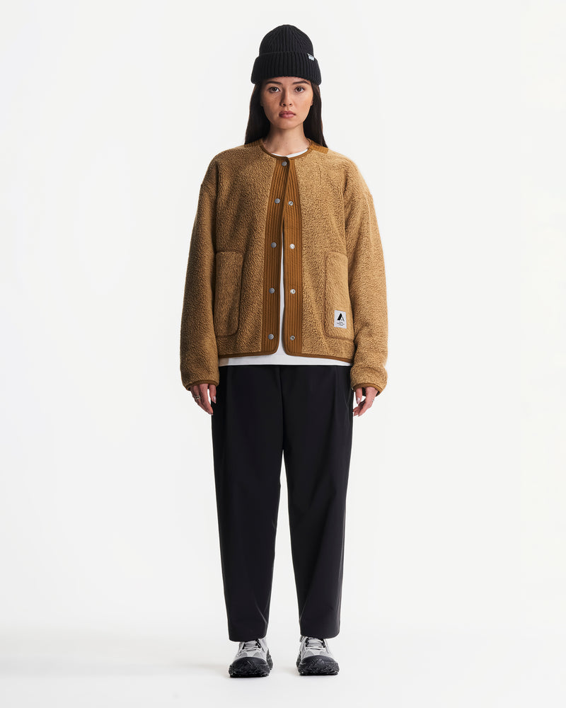 Cardigan Grizzly en polaire sherpa pour femmes
