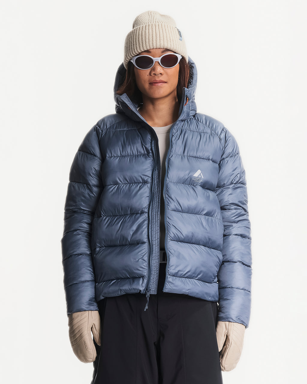 Manteau à capuchon Polar en duvet pour femmes