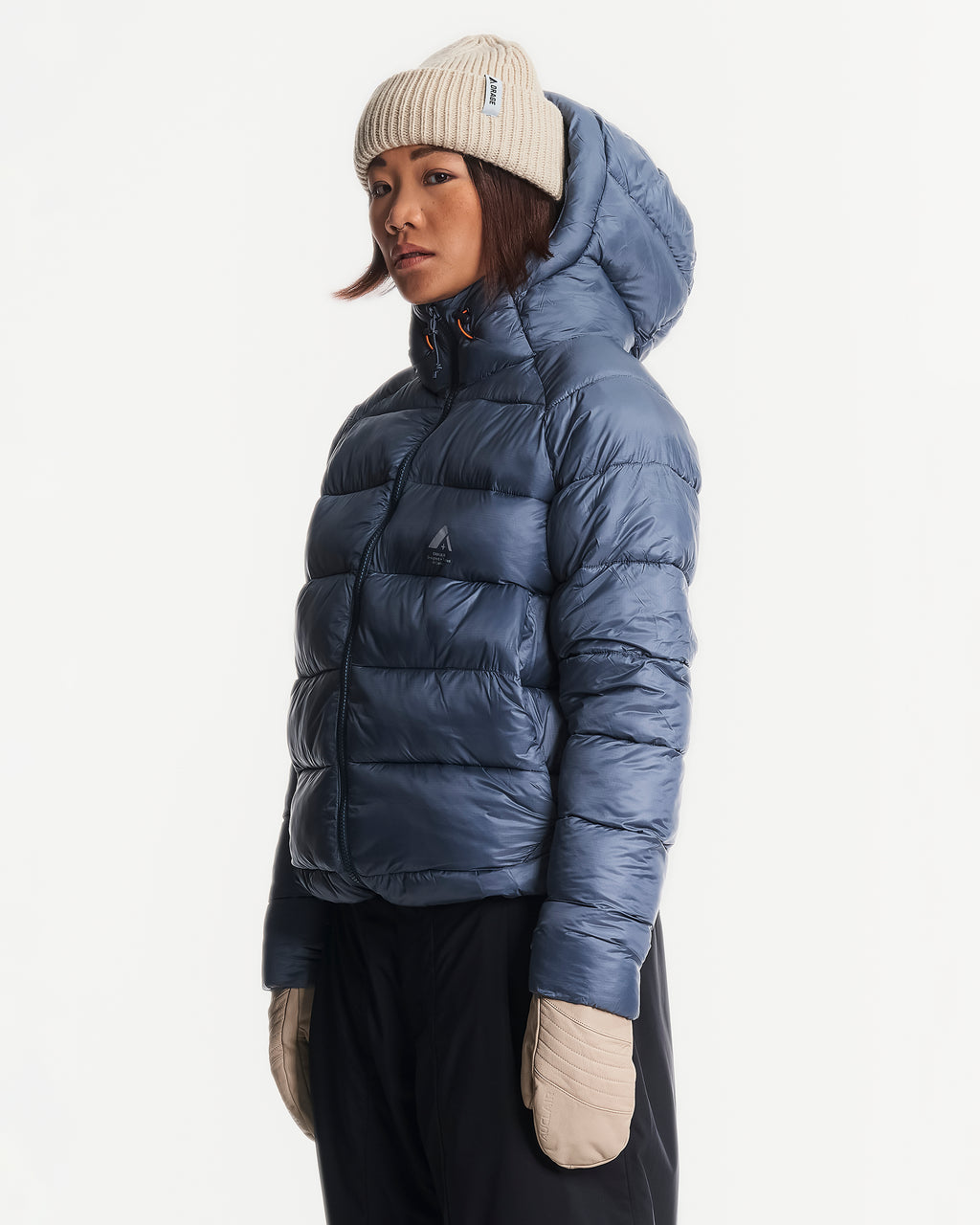 Manteau à capuchon Polar en duvet pour femmes