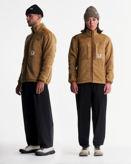 Veste unisexe Grizzly en polaire sherpa - Product image 1