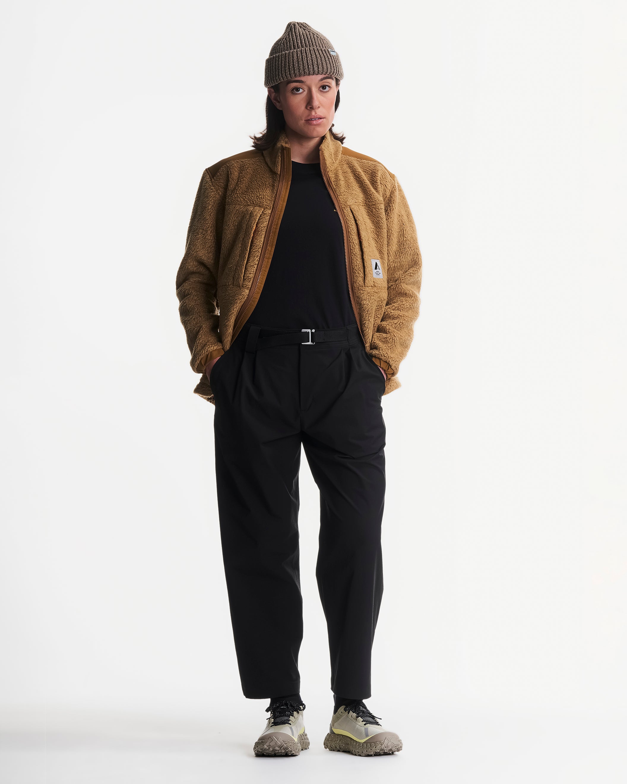 Veste unisexe Grizzly en polaire sherpa