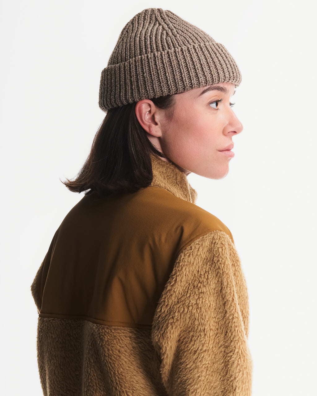 Veste unisexe Grizzly en polaire sherpa