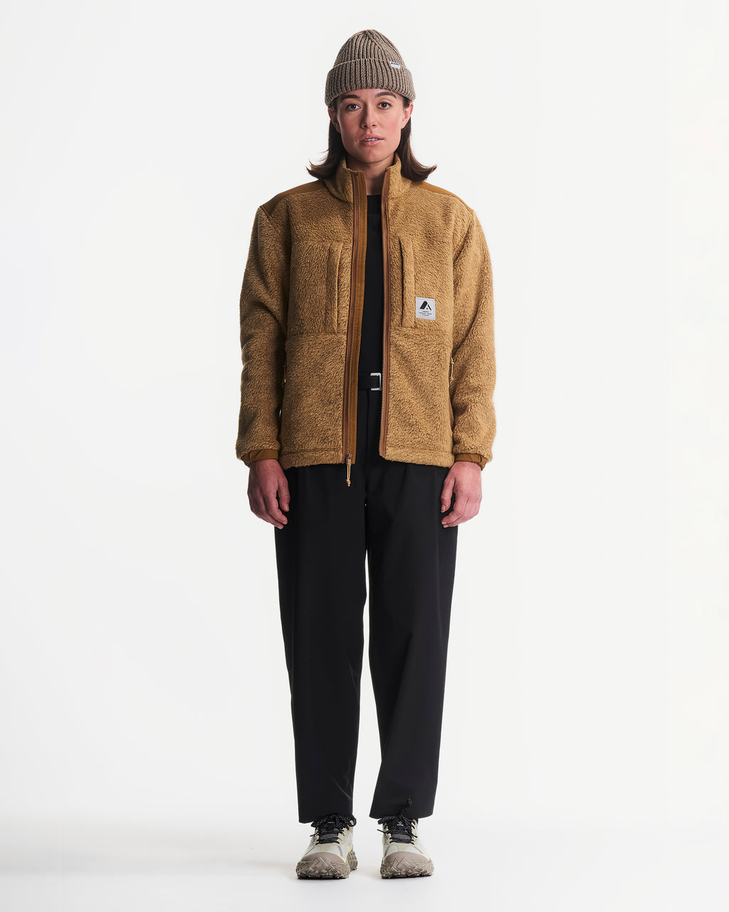Veste unisexe Grizzly en polaire sherpa