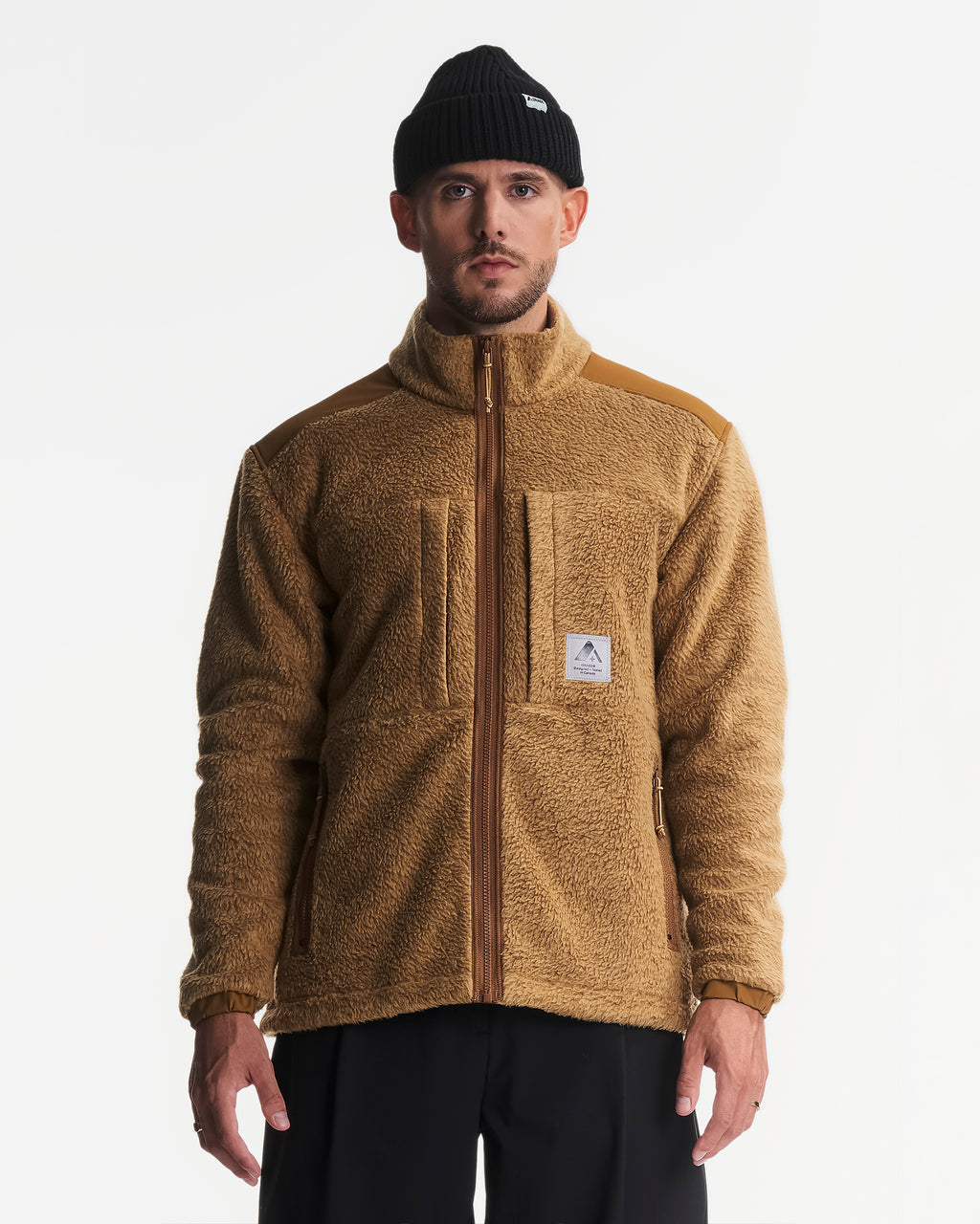Veste unisexe Grizzly en polaire sherpa